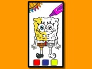 Play SpongeBob Coloring Adventure Game on FOG.COM